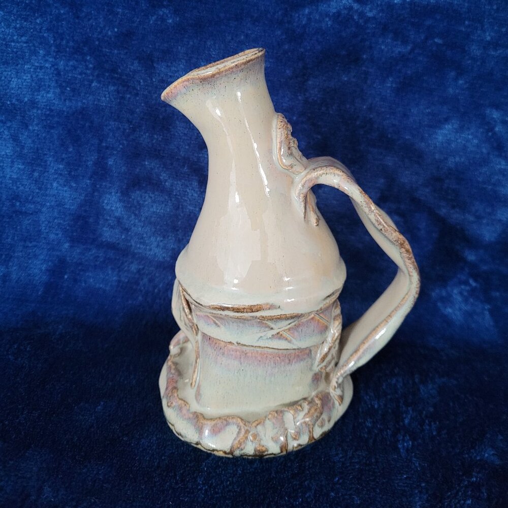 Vintage Hand crafted pottery jug